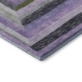 thumbnail image 3 of Addison Rugs Mayfield Premium Machine Washable Transitional Geometric Lavender Rectangle Rug, 2'6" x 3'10", 3 of 7