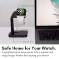 thumbnail image 4 of Soporte de carga para Apple Watch Macally Series 1-10, SE 40/42/44 mm, 4 of 7