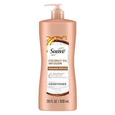 Suave Professionals Coconut Oil Infusion Conditioner with Pump, Repairing, 28 fl oz