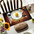 thumbnail image 3 of Halloween placemat Does not fade Halloween decorations Heat insulation No deformation All Saints' Day Easy to clean, 3 of 5