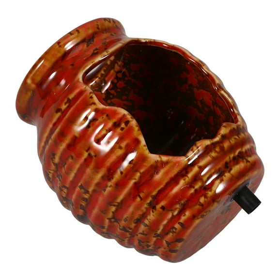 SEWCHICS Garden Fountain Red Homeowners Indoor Water Fountain 1Set 5.5x4.5x4.1In