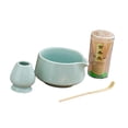 thumbnail image 4 of 4x Japonese Matcha Té Té Herramientas de té portátiles portátiles Herramientas para hacer té para la casa de té de la oficina de cocina azul claro, 4 of 9