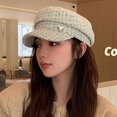 thumbnail image 4 of Sombreros para mujeres, gorras de vendedor de periódicos para mujeres, boina para damas de moda. Gorras de vendedor de periódicos para mujeres, boina para damas de moda., 4 of 5
