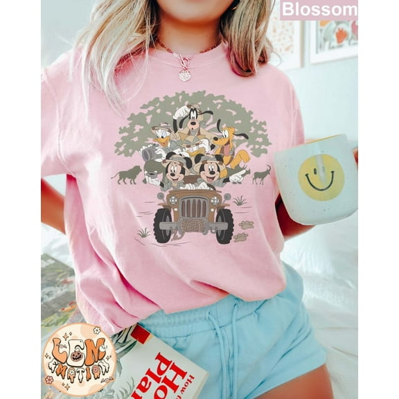 Disney Safari T-Shirt, Disney Animal Kingdom, Mickey And Friends Shirt, Disneyworld Shirt, Disney Let's Get Wild