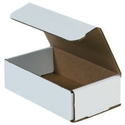 Box Partners Corrugated Mailers 7" x 4" x 2" White 50/Bundle M742