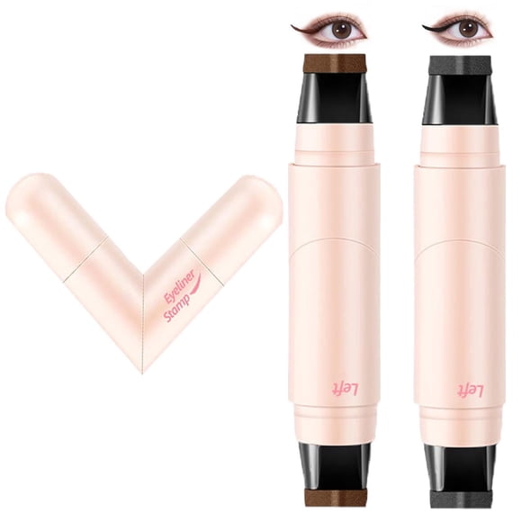 Set de sello para delineador de ojos KTouler, resistente al agua y a prueba de manchas, 2 piezas