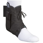 MedSpec ASO w/ Plastic Stays Ankle Stabilizer, Black, Small