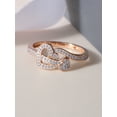 thumbnail image 2 of Imperial 1/6Ct TDW Diamond Heart and Arrow Ring in 10K Rose Gold (H-I, I2), 2 of 8
