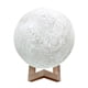 thumbnail image 1 of 3D Printing Moon Light Lunar Night Lamp Yellow and Cool White Dimmable Touch Control for Home Decorative Light for Baby Kids, 1 of 5