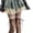 Coffee, variant on Voska Gothic Retro Hollow Lace Thigh High Stockings Bow Ribbon Decor Sheer Fishnet Long Socks Fashion Mesh Hosiery For Women Girls Daily And Costume Wear