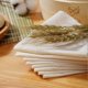 thumbnail image 3 of 10 Pieces Reusable Bamboo Steamer Pad, Steaming Mat, Non-Stick Bamboo, Dumpling Steamer Pad, for Steam Baskets, Steamer, Dim Sum, 28cm White, 3 of 5