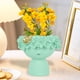 thumbnail image 1 of Florero pequeño de resina para cabeza de , jarrones florales, soporte para brochas de maquillaje, decoración para hogar, adornos de oficina, Macarena  florero decorativo, 1 of 8
