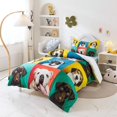 thumbnail image 4 of 3D Colored Animal Dog Quilt Cover Set Ropa de Cama Set Funda Nórdica Fundas de almohada 249, 4 of 10