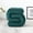 Green + Velvet, variant on Modern Velvet S-Shaped Accent Chair, Upholstered Boucle Lounge Chair with Curved Design, Comfy Footstool for Living Room, Bedroom, Apartment, Orange