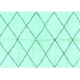 thumbnail image 1 of Ahgly Company Indoor Rectangle Solid Turquoise Blue Modern Area Rugs, 2' x 4', 1 of 4