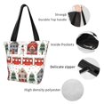 thumbnail image 4 of Disketp Christmas Houses for Women’s Casual Shoulder Tote Bag Cross-body Handbags for Shopping, Travel and Daily Use, 4 of 6