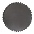 thumbnail image 6 of CosmoLiving by Cosmopolitan 36" x 36" Silver Round Beaded Wall Mirror, 6 of 7