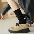 thumbnail image 2 of Knitted Leg Warmers - Stylish Knitted Neon Women's  Sports Party Yoga Accessories Leg Warmers, 2 of 13