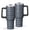 Black, variant on Christmas 40oz Tumbler– Stainless Steel Insulated Tumbler with Handle and Straw, Large Capacity Travel Cup for Hot & Cold Drinks