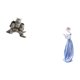 thumbnail image 5 of Figuras de búho de resina, animales artificiales, artesanías, figura de niña, estatua de escritorio, adorno nórdico único, decoración creativa adecuad, 5 of 8