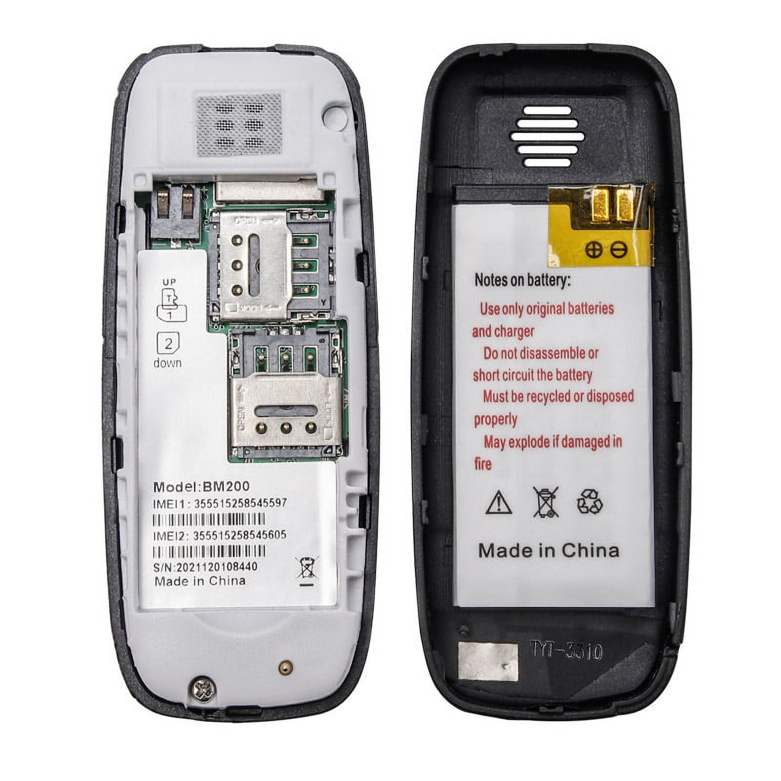 BM200 Mini Phone 0.66-Inch Screen MT6261D Gsm Quad Band BM200 Mini Phone 0.66-Inch Screen MT6261D Gsm Quad Band