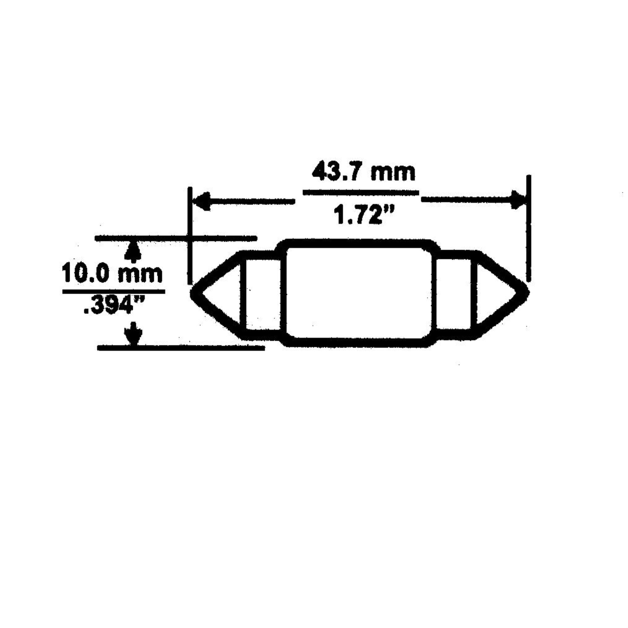 BULB 3175 AUTO INTERIOR 2 PACK