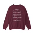 thumbnail image 3 of "GOD DID" (WL) Crewneck Sweatshirt w/ Scripture Design (1 John 1:9), 3 of 62