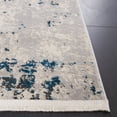 thumbnail image 3 of SAFAVIEH Shivan Abigail Abstract Area Rug, Grey/Blue, 3' x 5', 3 of 8