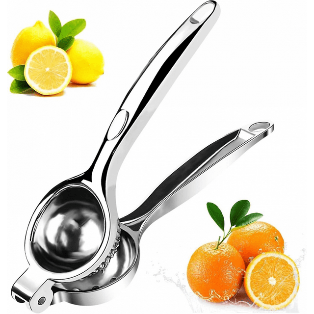 Presse-agrumes Manuelle, Presse-Citron, Anti-Caustique, Très Résistant, Diamètre 7 cm Presse-Orange Manuelle pour Cuisine, Bar, Restaurant