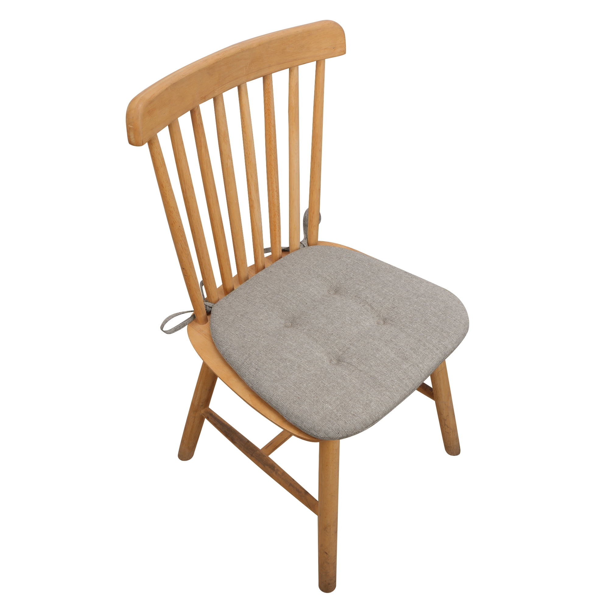 LELINTA Patio Seat Cushions D16 x W17 Inches Outdoor Chair Pads All Weather Chair Cushions for Garden Patio Furniture Chair Home Set of 4