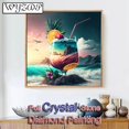 thumbnail image 2 of 5ddiy-Pintura de diamante cuadrado completo, bordado de mosaico de paisaje, punto de cruz, arte de diamante de cristal Docer para el hogar, Envío Gratis, 2 of 4