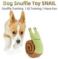 thumbnail image 2 of FastSun Treat Dispensing Dog Toys Dog Rope Toy Squeaky Puzzle Enrichment Snuffle Toys Dog Treat Toys for All Dogs Tough Chew Teething Soft Puppy Toy (Snail), 2 of 7