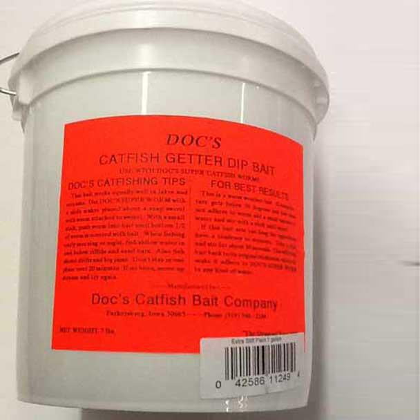 Doc's Catfish Bait 7lb PailXStiff Plain