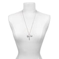 thumbnail image 3 of Delight Jewelry Silvertone Longhorn - Texas Always My Mother Bar Zoe Necklace, 3 of 4