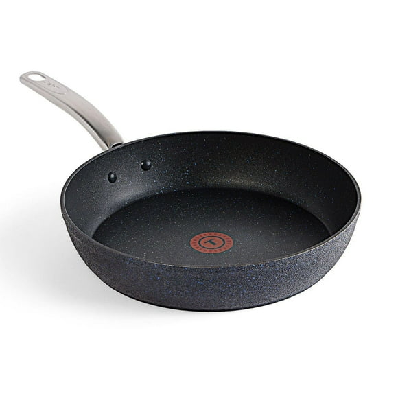 T-fal Stone Shield 30 cm / 12" with DefenseShield™ Technology, 6-Multilayer construction, robust stone texture, dishwasher and oven-safe