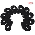 thumbnail image 1 of Maoww 10Pcs Golf Headcover Golf Club Heads Cover Golf Club Iron Putter Head Cover Protect Set, 1 of 4