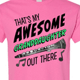 thumbnail image 4 of Inktastic That's My Awesome Granddaughter out There with Clarinet T-Shirt, 4 of 5