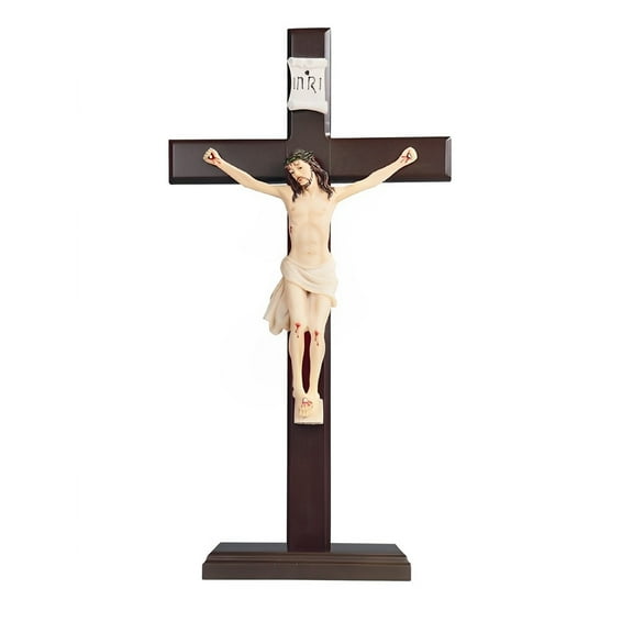 FC Design Jesus Nailed On The Cross 16"H Crucifix Holy Figurine Statue Sculpture Ornament Decoration Home/Room Decor and Unique Gift Ideas for Housewarming, Holidays and Birthdays