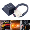thumbnail image 5 of 2-Pin Flasher Relay,12V Universal Auto Indicator Light Flasher Relay Fix for Motorcycle/Bike Turn Signal Bulbs, 5 of 5