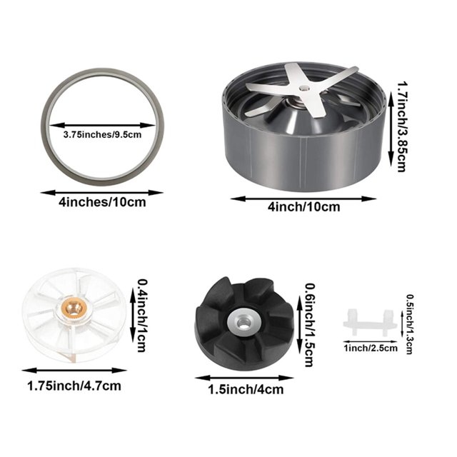 Replacement for NutriBullet 900w Pro replacement for NutriBullet mixer set replacement for NutriBullet 600w blender replaceable mixer spacer replaceable blender gasket set