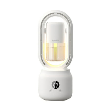 

BKFYDLS Furniture and Household Appliances USB Leafless Fan Household Dormitory Office Desktop Humidification Electric Fan USB Multifunctional Timing Mist Humidification Turbo Fan on Clearance