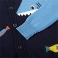 thumbnail image 6 of XIMIN Children's Knitted Sweater Kids Toddler Baby Boys Autumn Winter Cotton Long Sleeve Shark Fish Cardigan Coat Clothes Sweater Pullover, 6 of 6