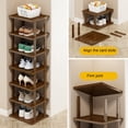 thumbnail image 3 of Wharick Entry Shoe Rack 3/5/7 Tier Vertical Shoe Storage Organizer Cornor Shoe Stand for Entryway, Living Room, Bedroom, Dorm, 3 of 6