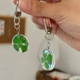 thumbnail image 3 of Distinctive Four Leaf Clovers Pendant Key Charm for Individualistic Adornment, 3 of 12