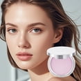 thumbnail image 5 of ONLYEOR Mattifying Pressed Powder for Face, Oil Control & Color Correcting, Makeup Set Waterproof Natural Naked Makeup Lasting Concealer Purple Powder, 5 of 9