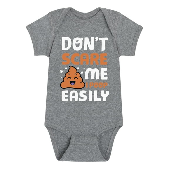 Instant Message - Don't Scare Me Poop - Infant Baby One Piece
