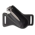 thumbnail image 5 of Ladaidra Brown fhgksm PU Leather Folding Cutter Sheath Belt Pouches Pocket Tool Storage Case, 5 of 7