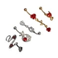thumbnail image 4 of Belly Button Piercing Jewelry,5pcs Belly Button Rings Belly Button Rings Stainless Steel Belly Button Rings Achieve More, 4 of 8