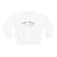 thumbnail image 2 of Thy Will Be Done Christian Sweatshirt Thy Kingdom Come Matthew 6:10, 2 of 9