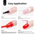 thumbnail image 3 of Esmalte en gel de uñas Latex Liquid Beetles, 2 x 15 ml, blanco, para mujer, 3 of 8